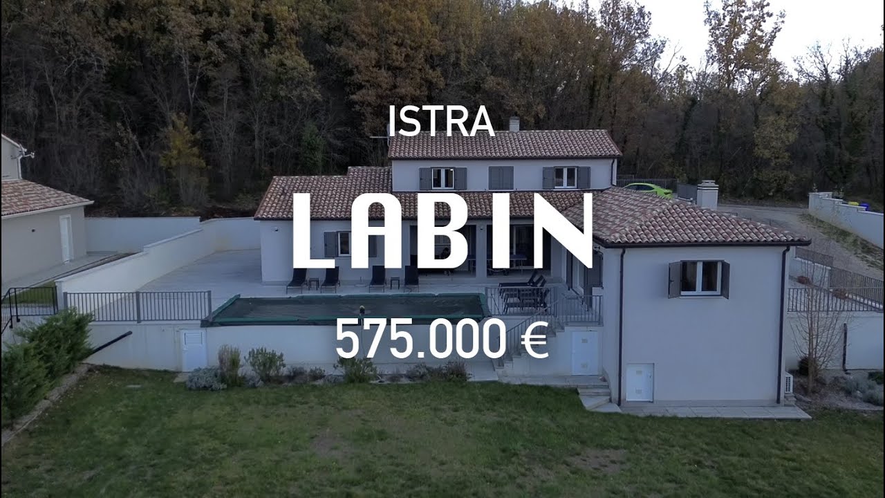 ISTRA, LABIN – Vila s bazenom u blizini grada 🌿