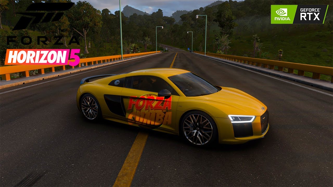 Forza Horizon 5 Audi R8 V10 Engine Sound & Graphics on RTX | Gameplay