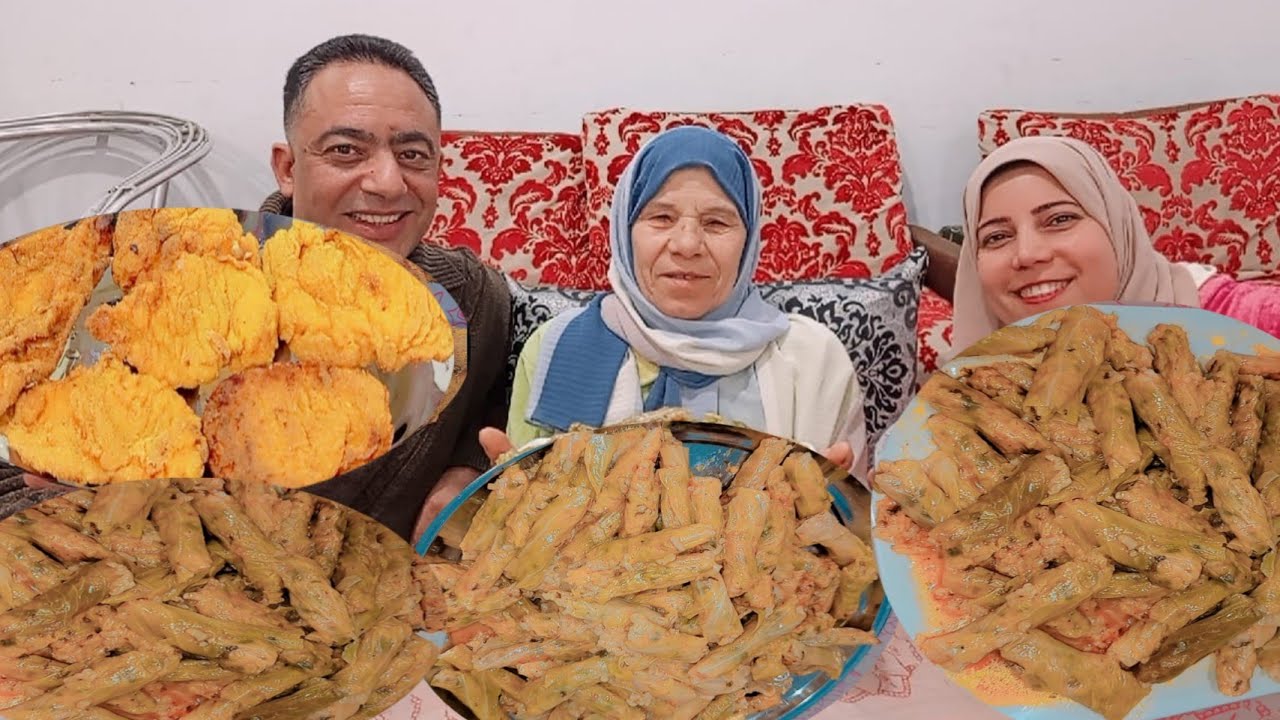 اجمل فطار💯 في وجود ماما 🫶مع الاكلات المحاشي 🌶️ والدجاج 🐓 من ايديها وزوجي 🫶دهشني بكلامه 🫶 عن ماما
