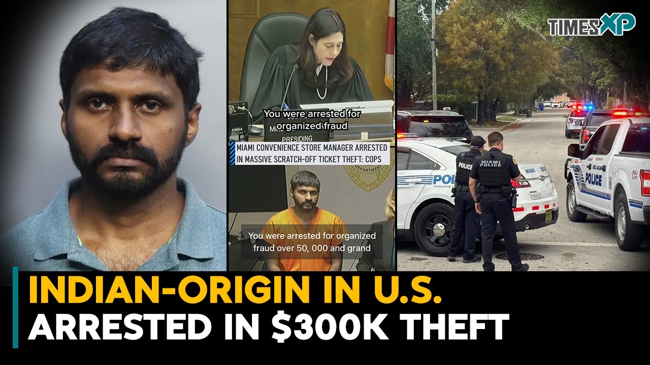 Indian-Origin In The U.S. Arrested In $300K Theft| Indians In The U.S.