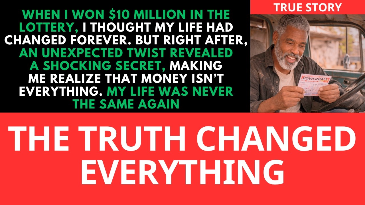 I Won The Lottery, But The Shocking Twist That Followed Changed My Life Forever… | Life Stories.