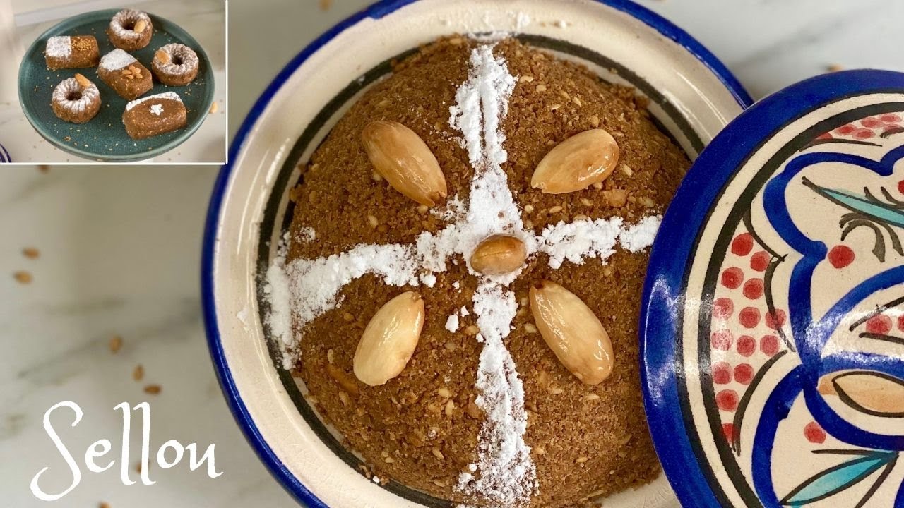 SELLOU HEALTHY SANS BEURRE SANS SUCRES - recette ramadan