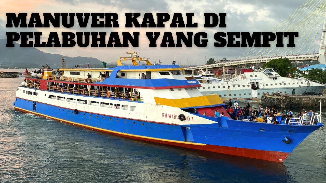 PEMBERANGKATAN KAPAL SARAT PENUMPANG DARI PELABUHAN MANADO !!!