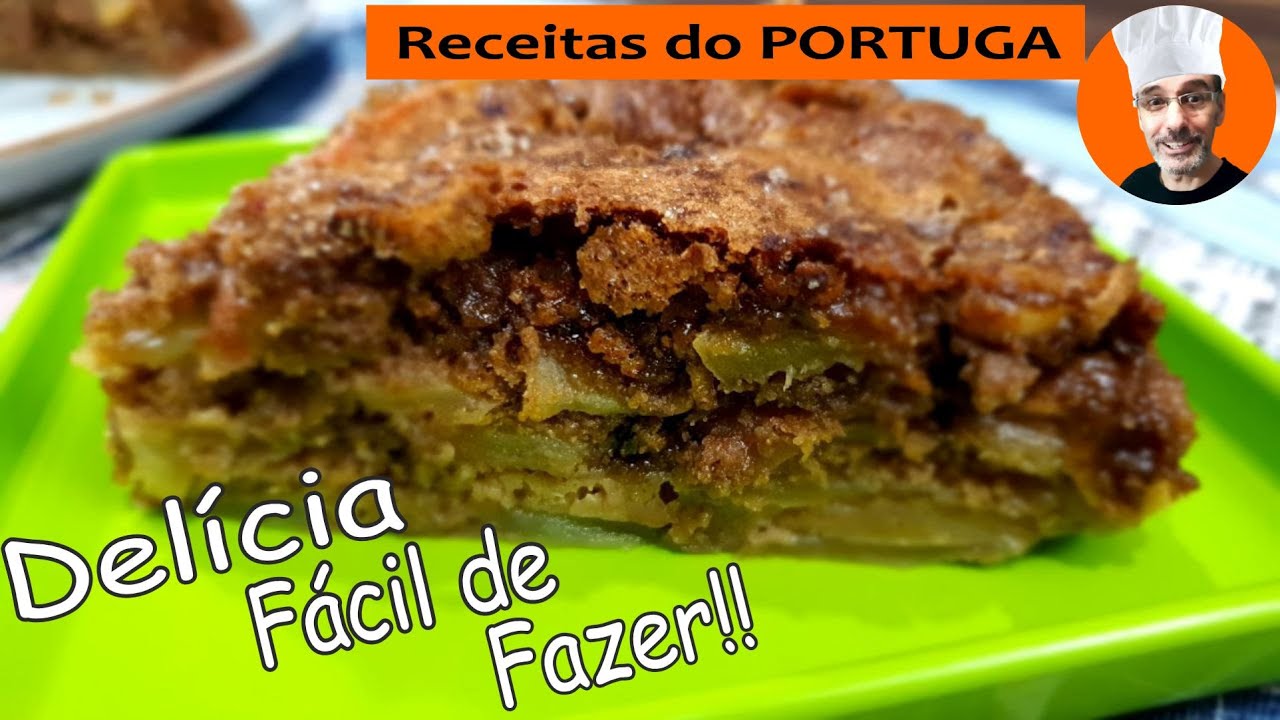 A MELHOR TORTA DE MAÇÃ 🍎 Super FÁCIL ✔ Sem Farinha! FIT
