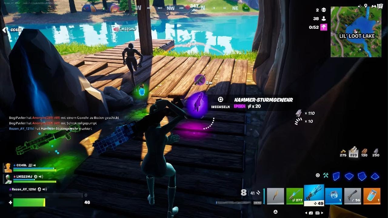 Fortnite reload mit Liam und Luca