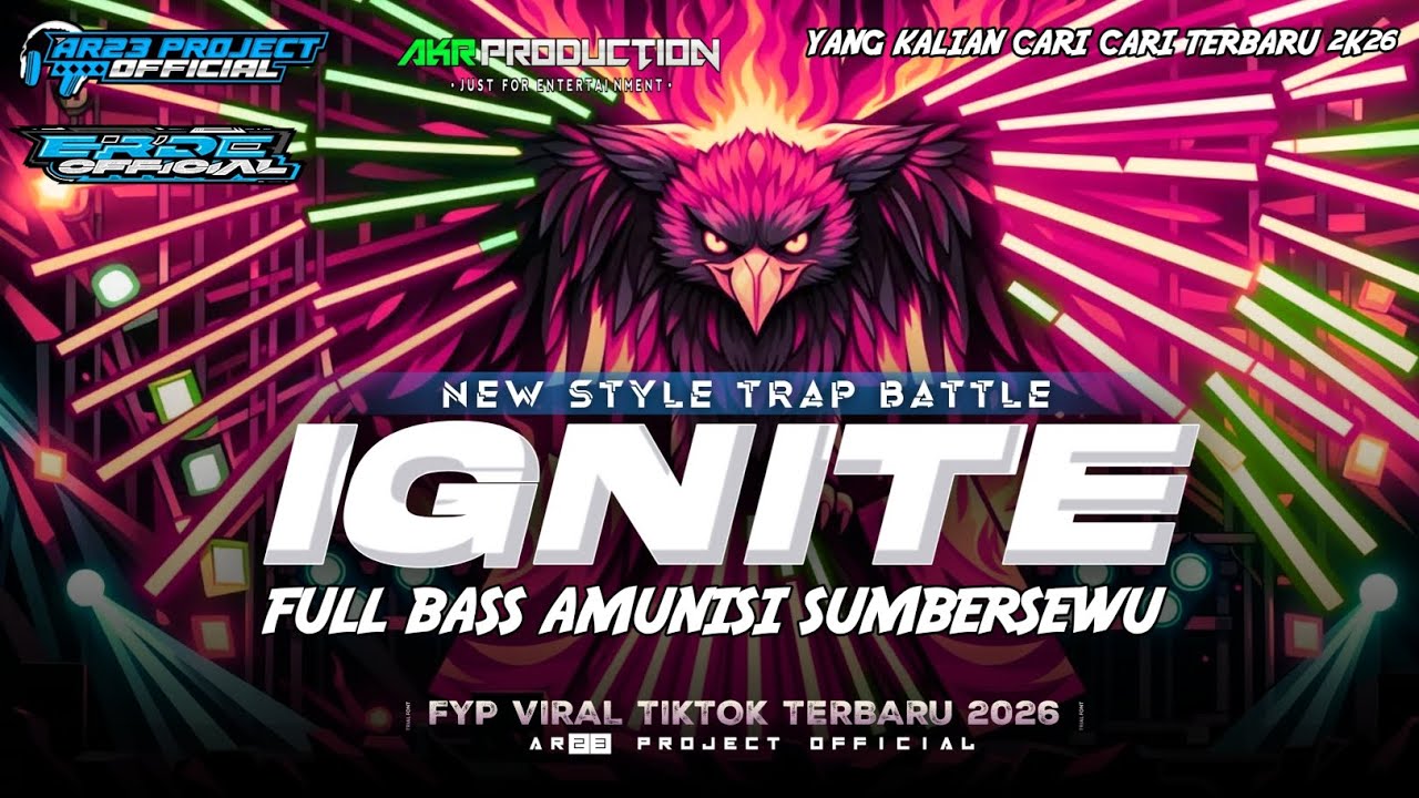 DJ IGNITE VIRAL TIKTOK‼️TRAP BATTLE MIDDLE TJAP TASSO TERBARU‼️AMUNISI SUMBERSEWU 2026