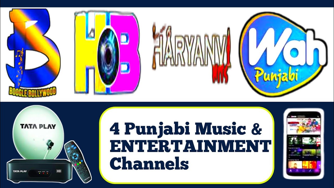4 Punjabi Music & ENTERTAINMENT Channels Available On Tataplay Mobile App Only @LOKSAASGuide