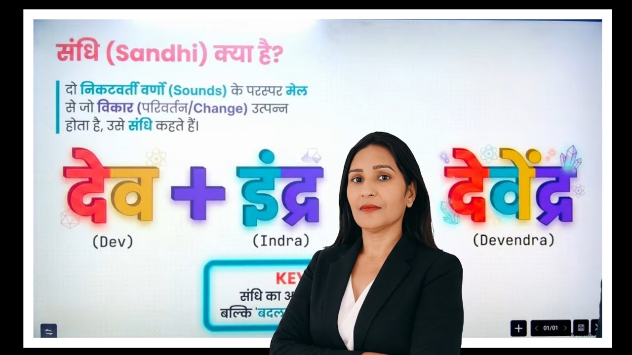 UPTET JULY 2026 , संधि  + PYQ  ( CLASS-4 ) 30/30 की तैयार  By Prakriti Mam