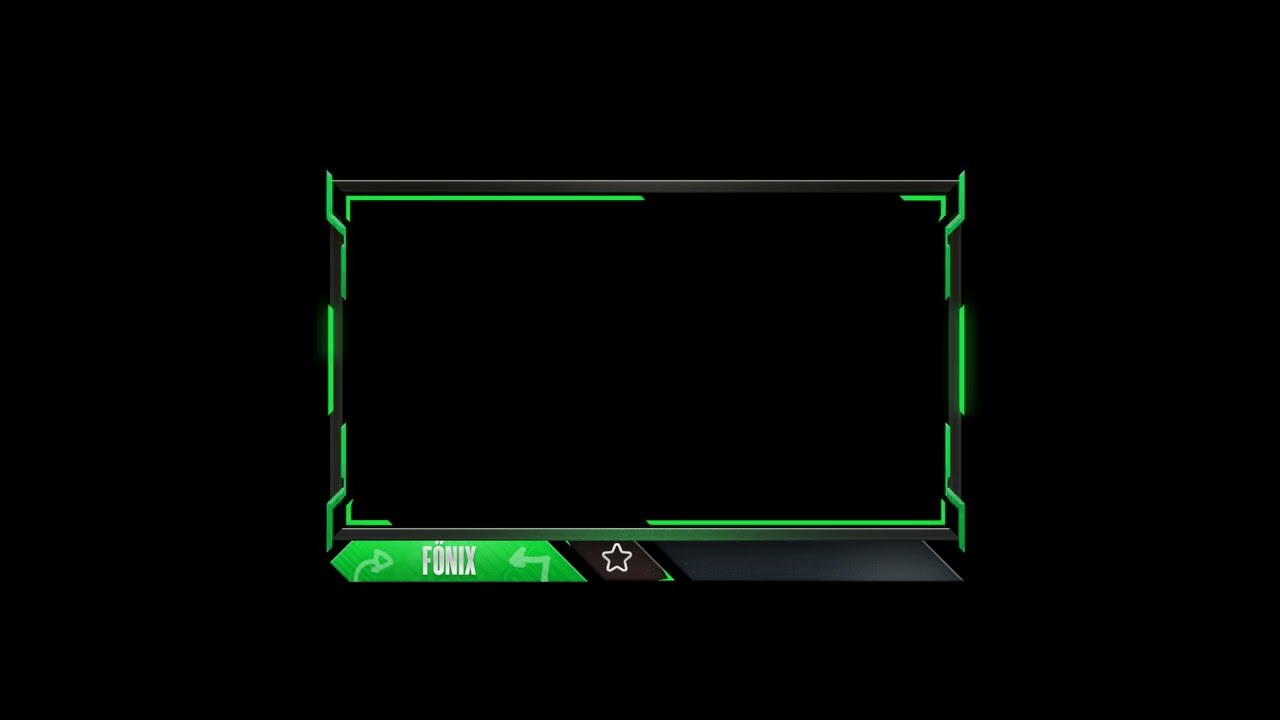 Animated facecam overlay #1