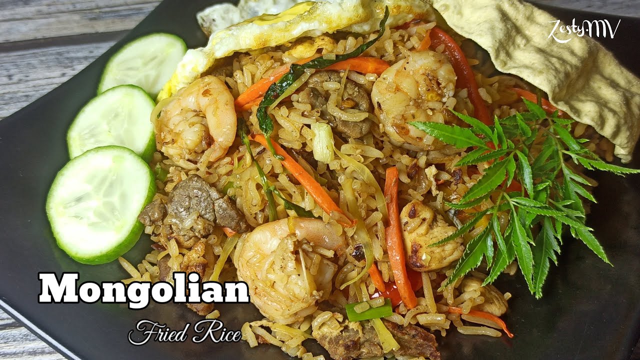 Mongolian Fried Rice | Mongolian rice 🍚 ✨