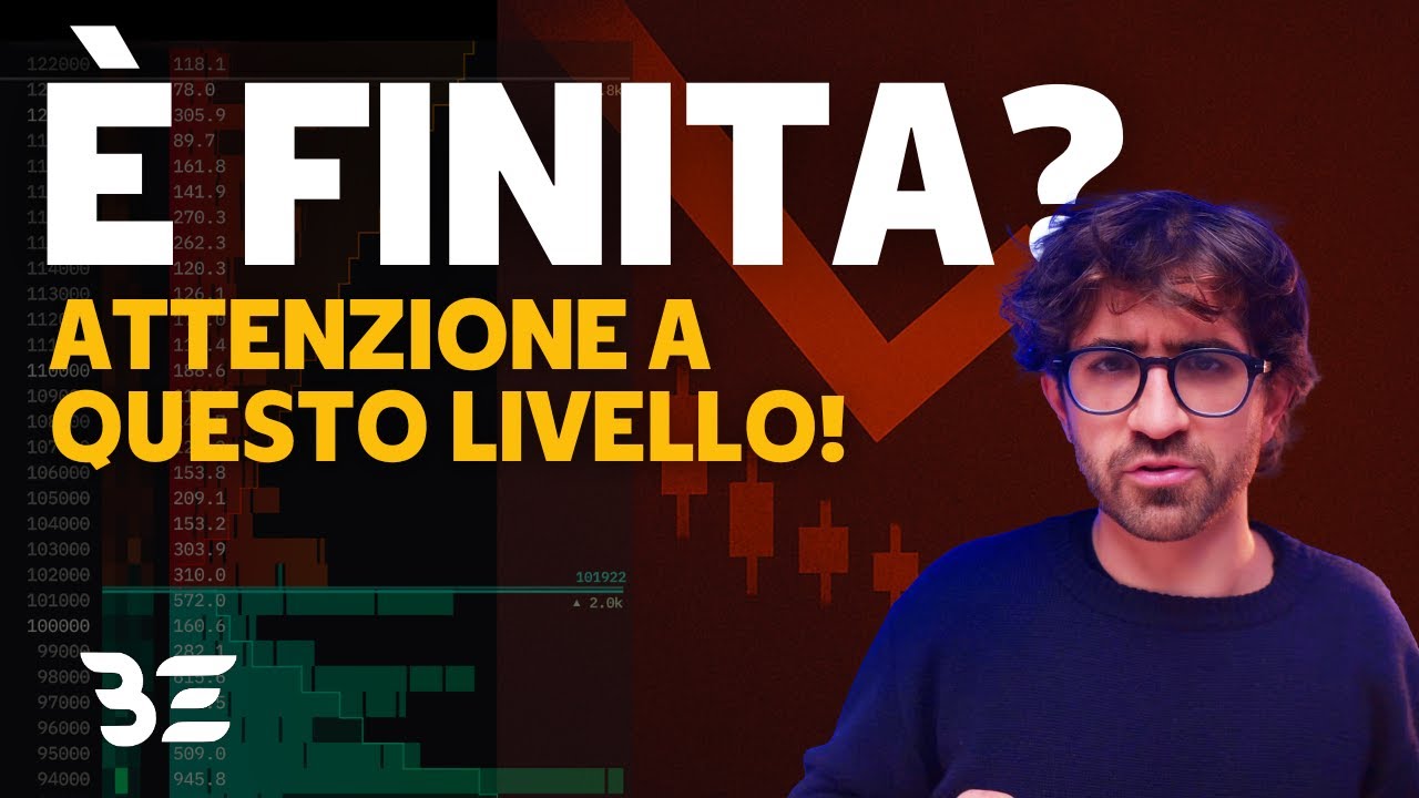🚨BITCOIN: QUANDO FINIRÀ QUESTA ECATOMBE? || ATTENZIONE A QUESTO LIVELLO