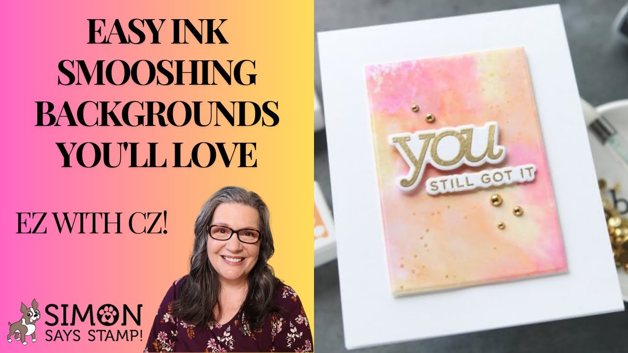 Easy Ink Smooshing Backgrounds You'll Love