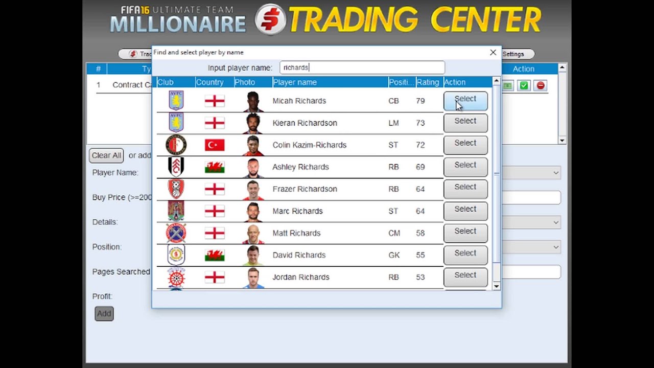FIFA 16 Trading Tips | FIFA 16 UT Millionaire Trading Center Demo