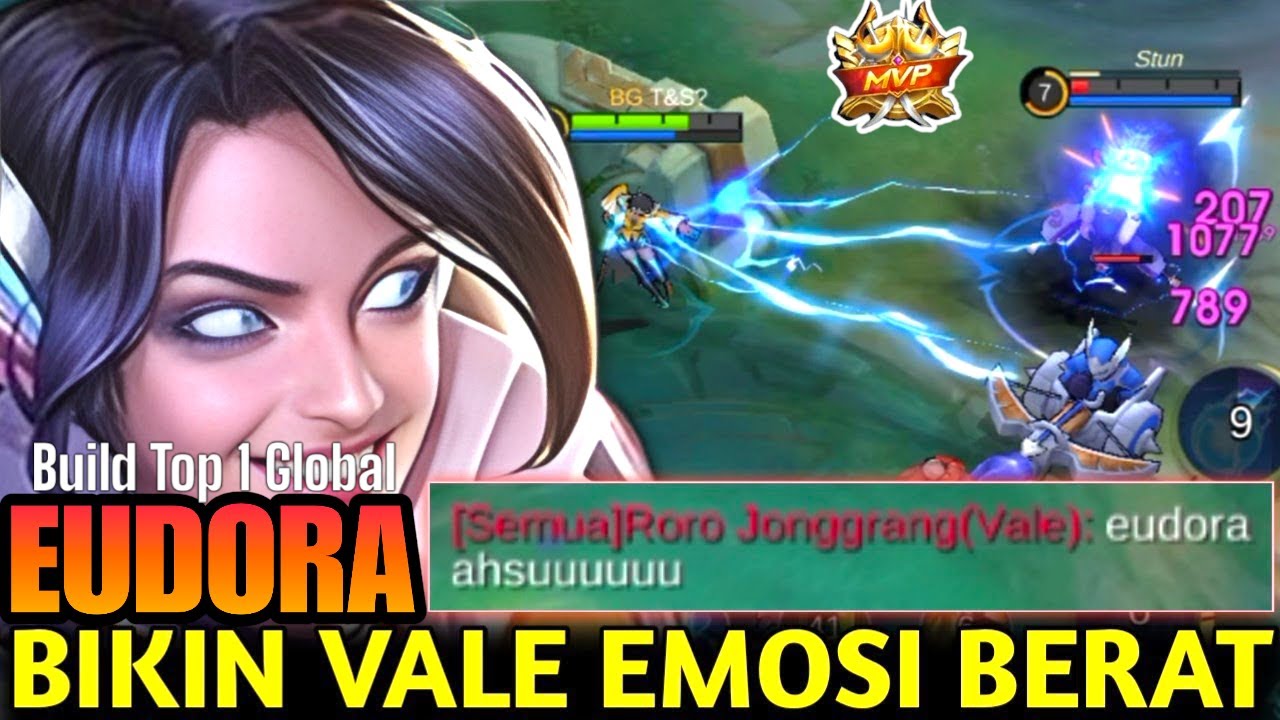 1 shot delete top builds ultimates strategy | Eudora Best Mid Laner