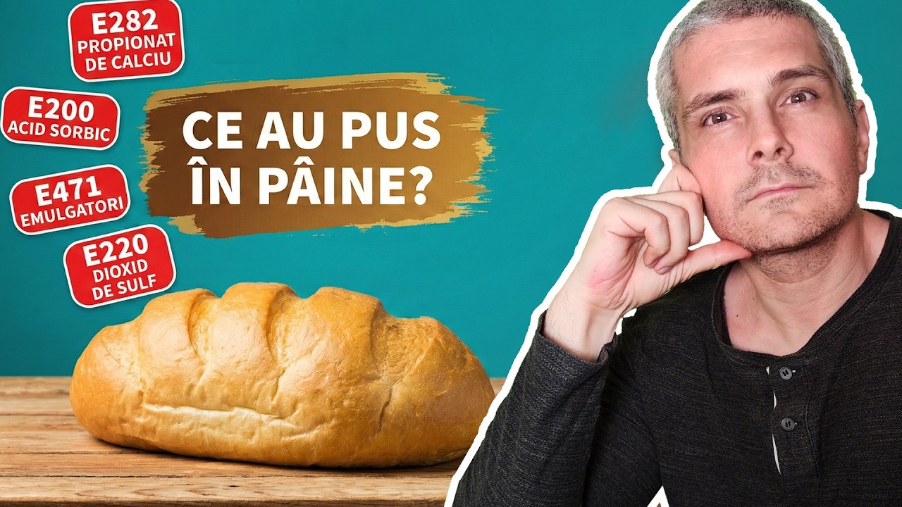 8 E-uri într-o singură felie. Pâinea care îți distruge microbiota.