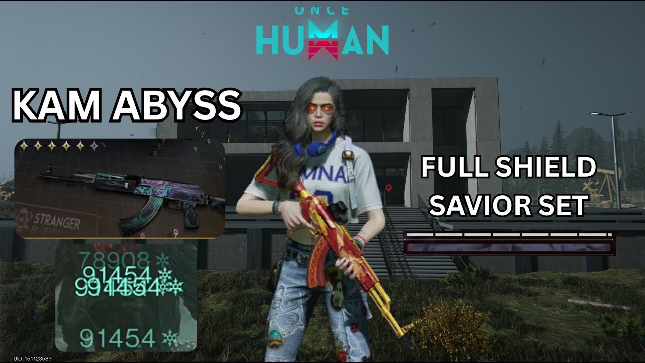 KAM ABYSS GLANCE FROST VORTEX SAVIOR ARMOR BUILD - Once Human
