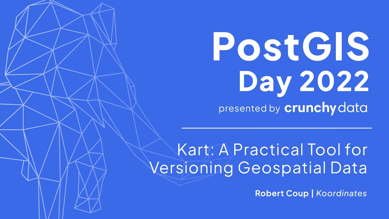 Kart: A Practical Tool for Versioning Geospatial Data