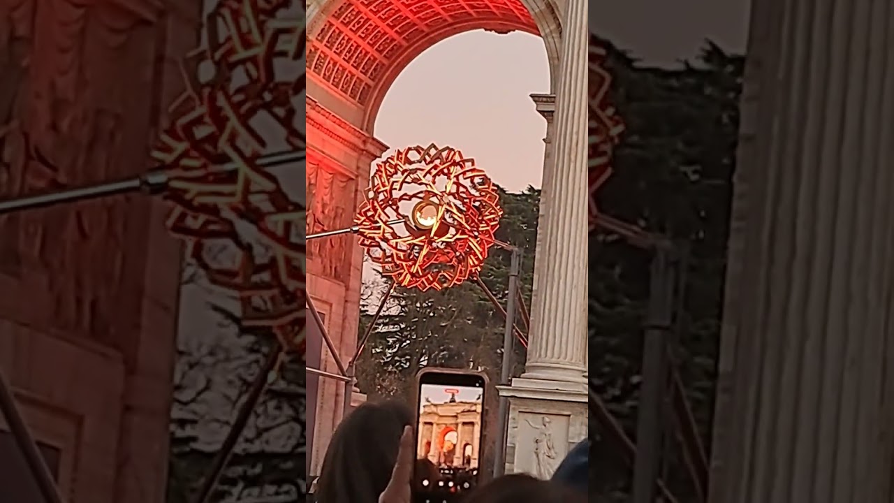 Olympic lamp show  