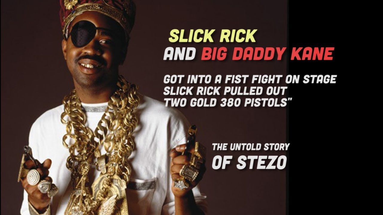 STEZO: Big Daddy Kane & Slick Rick Get into it on Stage!!