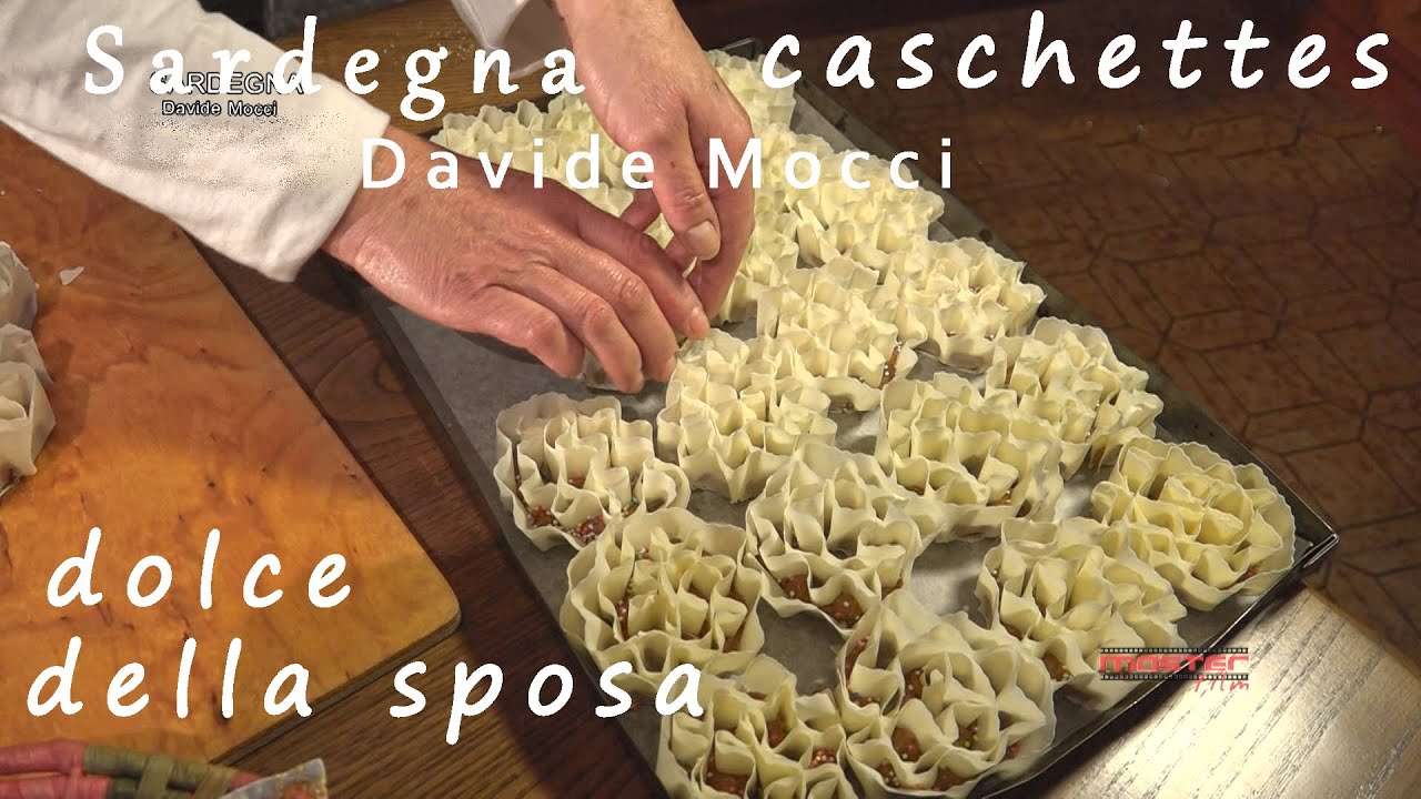 CASCHETTES di Davide Mocci  DOC RAI GEO - dolce tipico della Sardegna #davidemocci