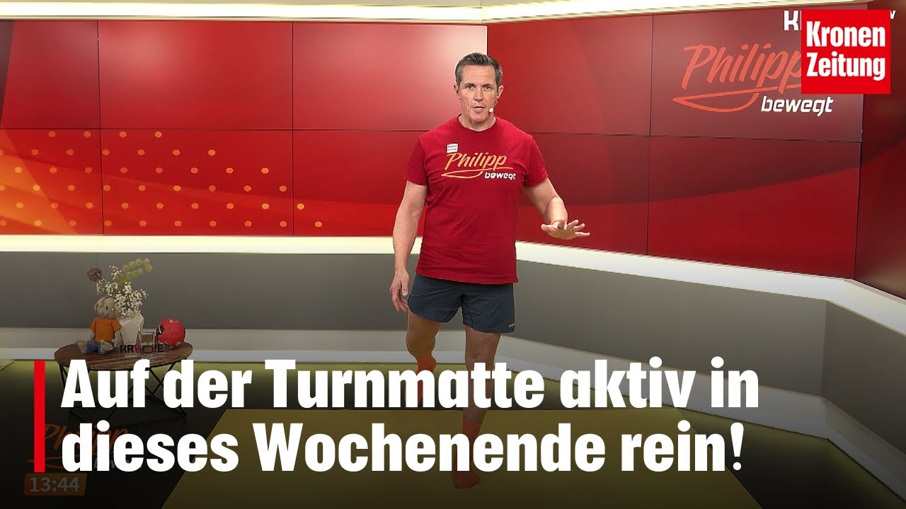 Philipp bewegt am Samstag, 18.1.: Auf der Turnmatte aktiv rein ins Wochenende