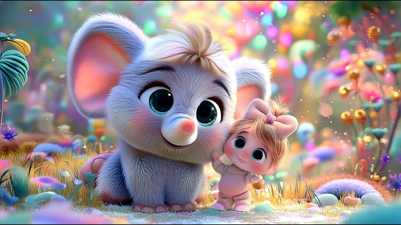 Baby Lila and Eli the Elephant – Adventure