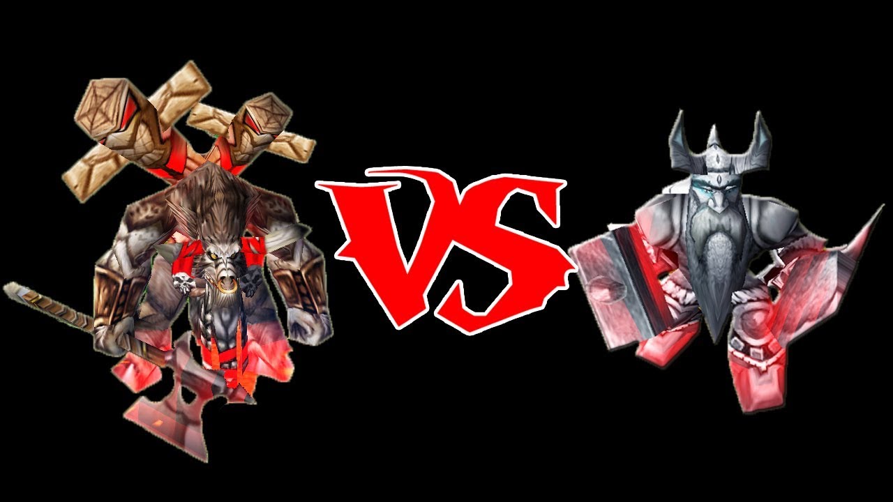Tauren Chieftain vs Mountain King (10 lvl vs 10 lvl)