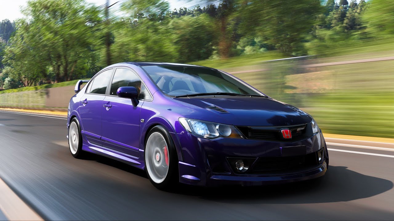 Forza Horizon 6  2008 Honda Civic Type R with Mugen Widebody Kit  #forzahorizon6 #xboxseriesx #4k 