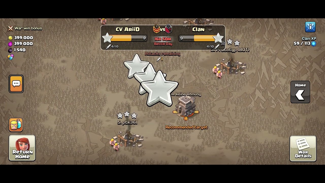 Solo war against clan #clashofclans #fyp 