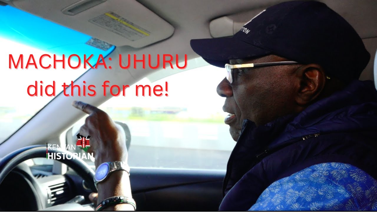 Radio presenter UNCLE FRED MACHOKA: Will always remember President Uhuru Kenyatta because of this.