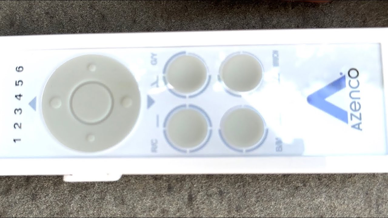 How to use an Azenco-Outdoors remote control.
