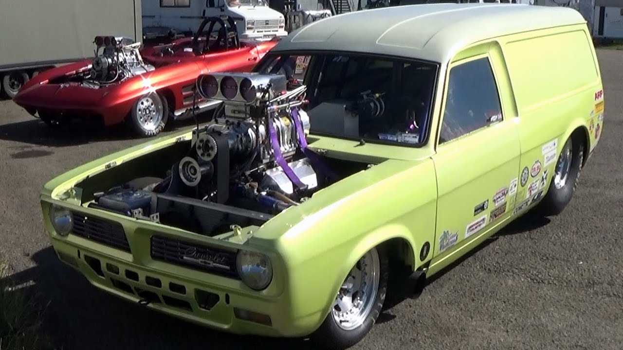 Dragstalgia Santa Pod 2022 Pt1 in the pits