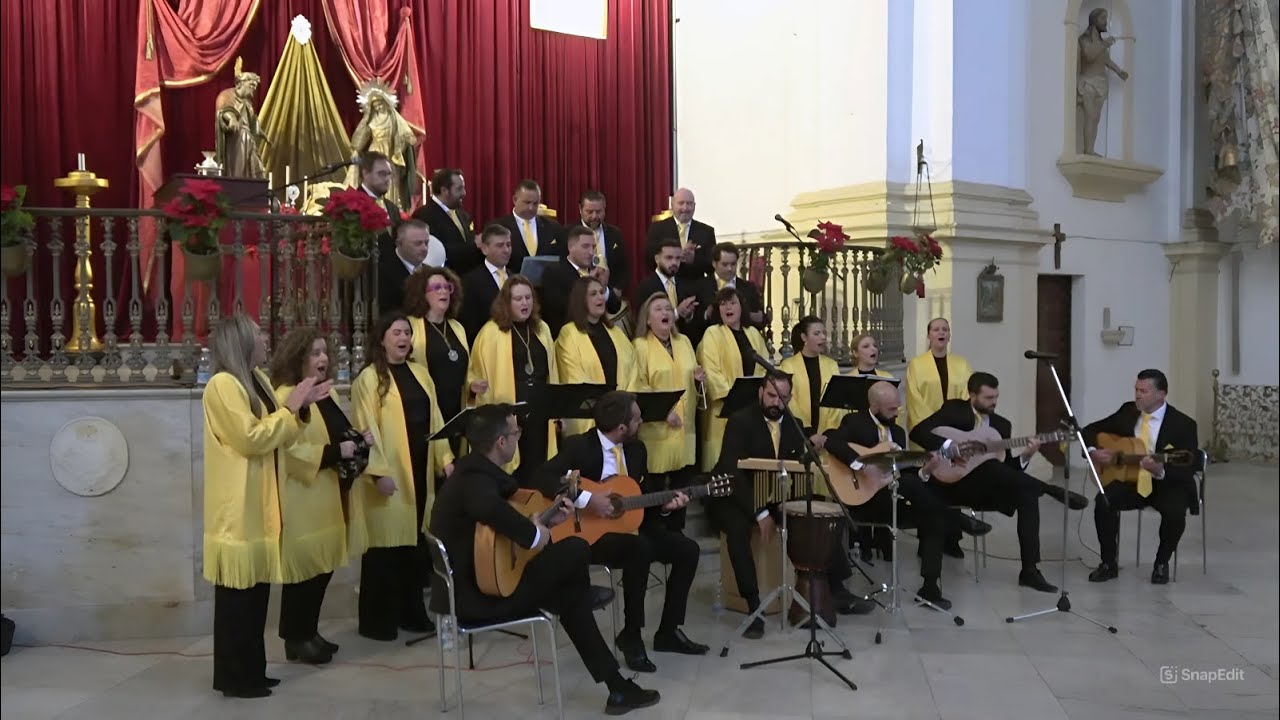 Concierto de Navidad del Coro de la Hdad.del Rocio en la Iglesia de San Francisco - Sanlúcar de Bda.