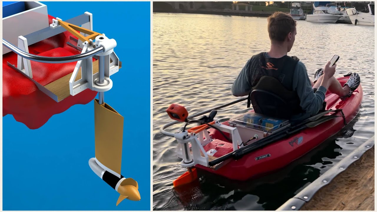 Designing my own Electric Kayak Motor