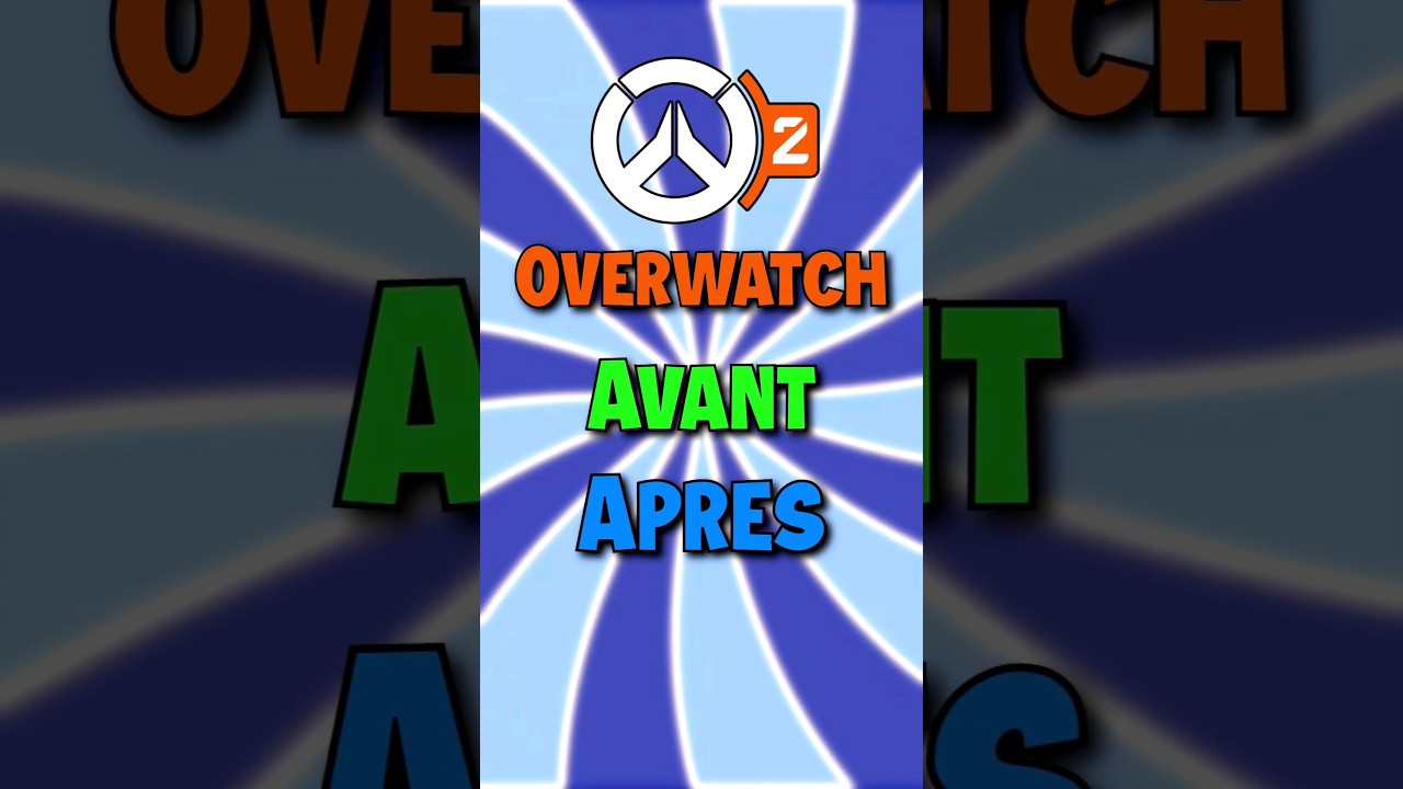 Les TANKS AVANT vs APRES sur OVERWATCH