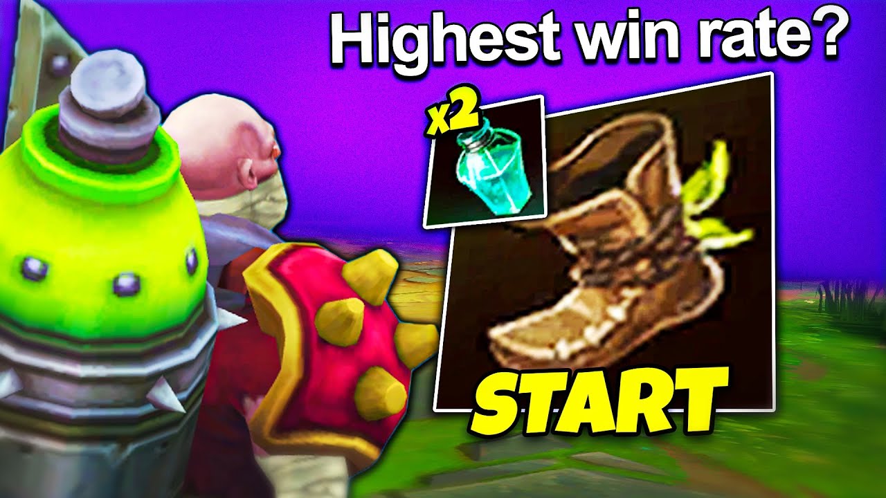 Why starting boots on Singed will automatically increase your win rate...