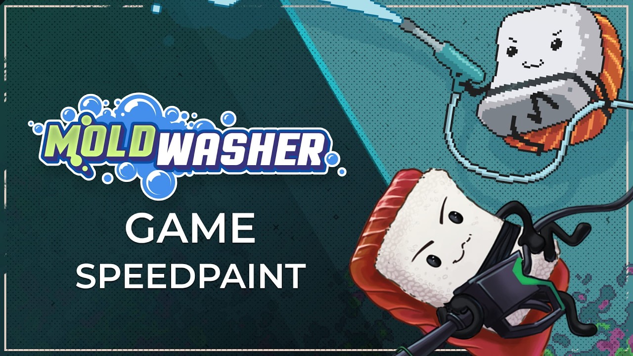 Moldwasher Speedpaint - Painting an Asset and Bringing It Into the Game