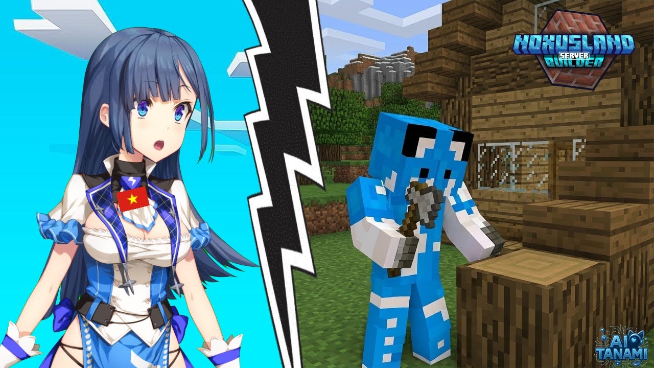 🏡 Tana Xây Nhà Gỗ Nhỏ Siêu Dễ Thương Trong Noxus Land | Minecraft #26