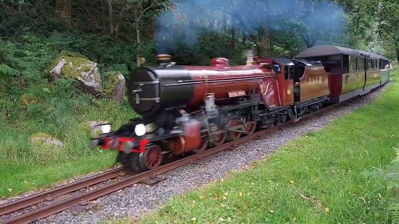 Ravenglass & Eskdale Railway compilation Northern Rock River Mite River Esk 29/07/24