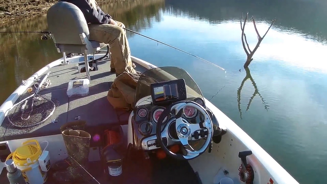 Crappie Fishing, Lake Cumberland, December 26th 2018