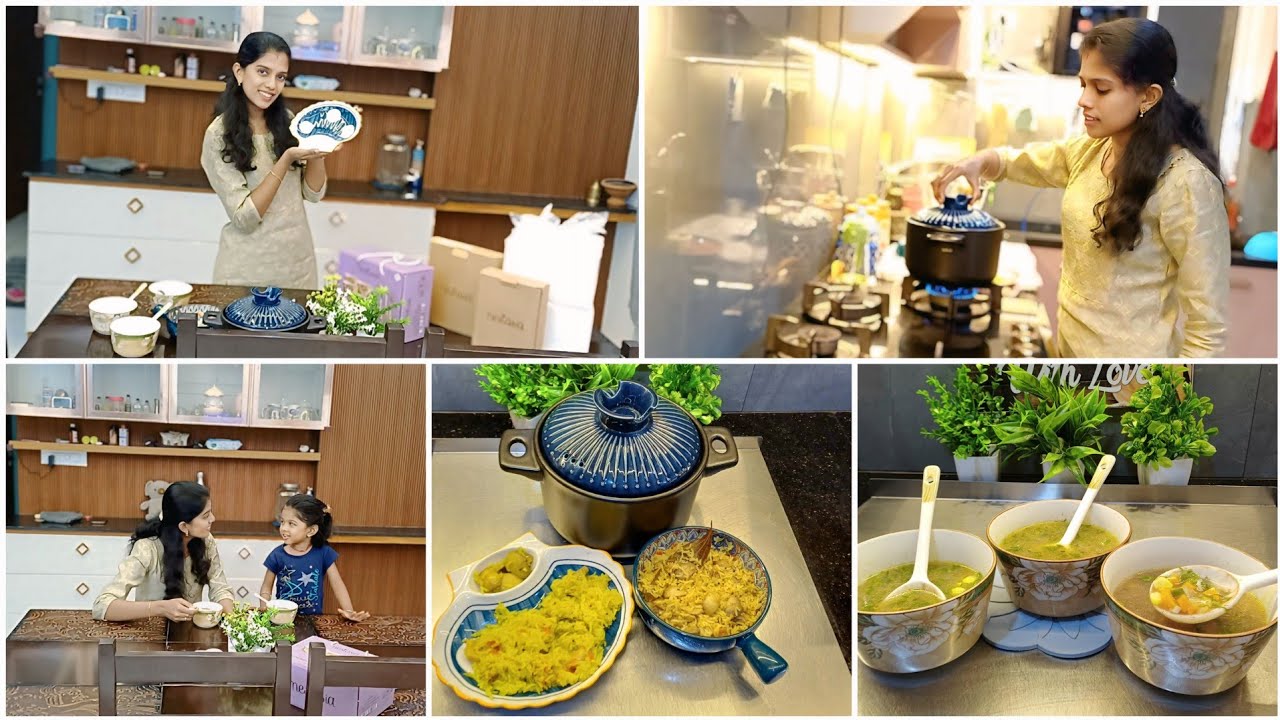 ✨ Rainy Day Comfort Food 🌧️ Mushroom Biryani & Ragi Soup | Cozy Kitchen ft. Nestasia😍🧿