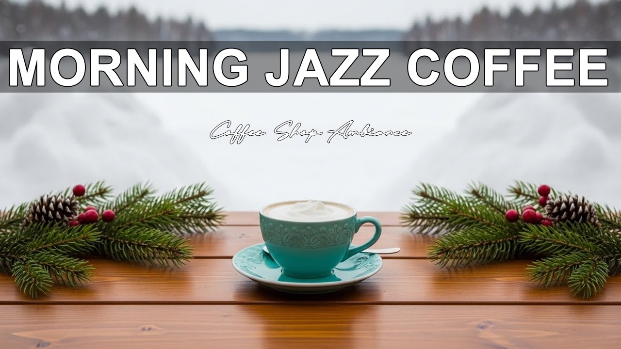 Morning Jazz Music ☕ Coffee Shop Ambiance | Happy Bossa Nova Instrumental for Happy Morning.