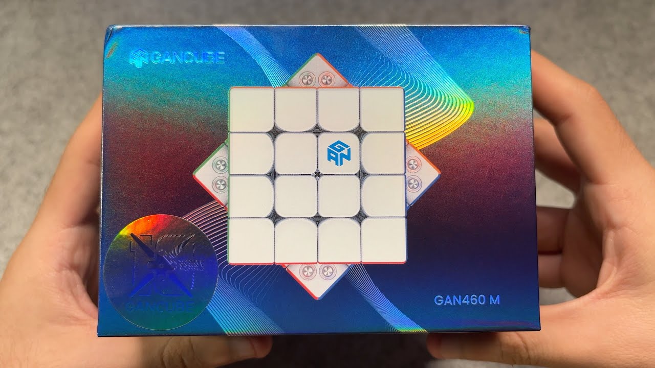 GAN460 M V2 4X4 BALL CORE UV Review | El cubo 4x4 mas caro 💸
