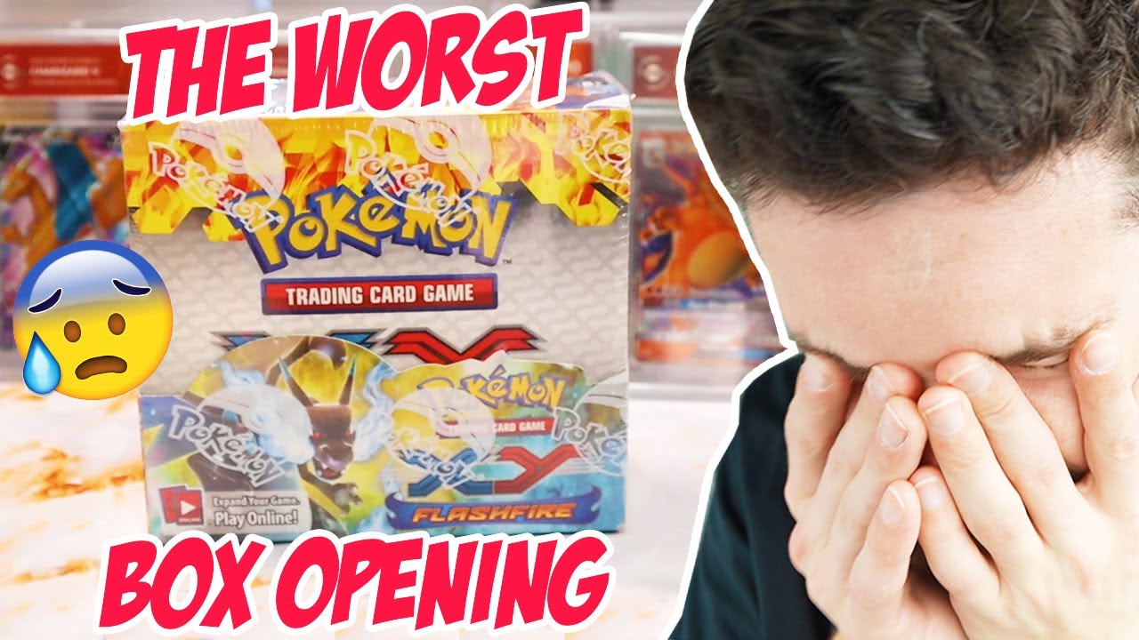 THE WORST BOX OPENING - POKEMON XY FLASHFIRE BOOSTER BOX  CHARIZARDS ?!