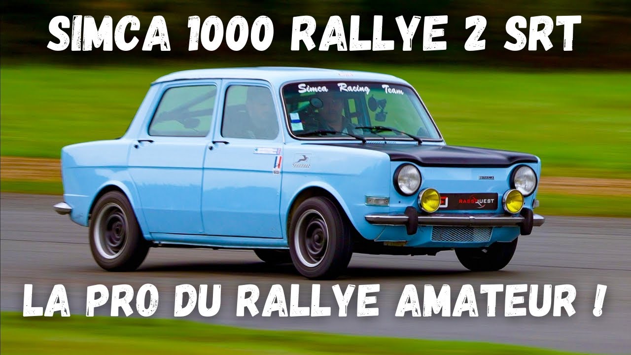 Essai SIMCA 1000 Rallye 2 SRT ⎥La pro du rallye amateur !