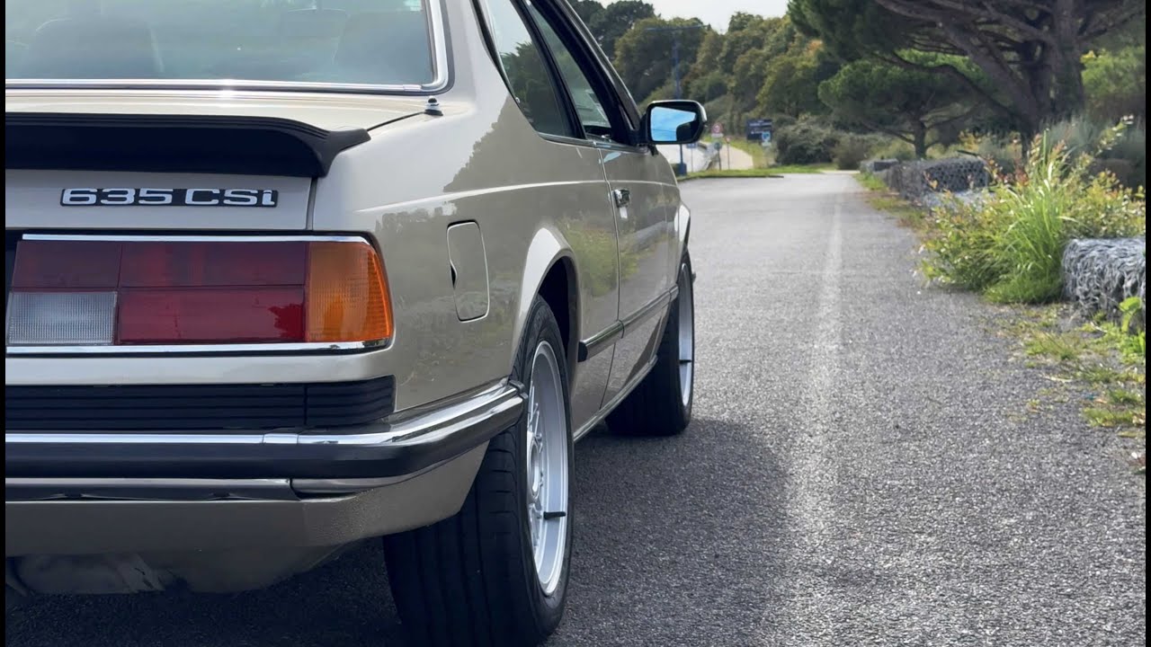 635 CSI - Shark noise, boite inversée, grosse cylindrée. Une époque révolue.