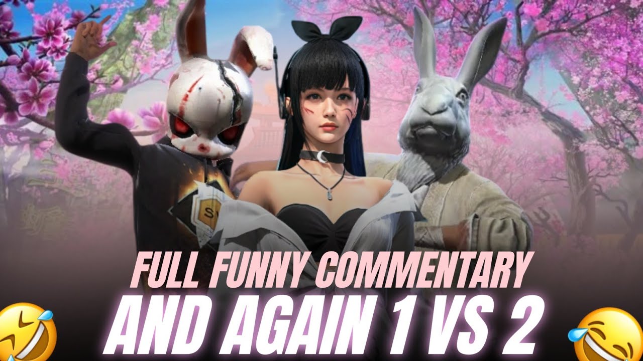  1v2 custom Don't miss the end 😂🤣// Oye Chutki funny commentary video 😍