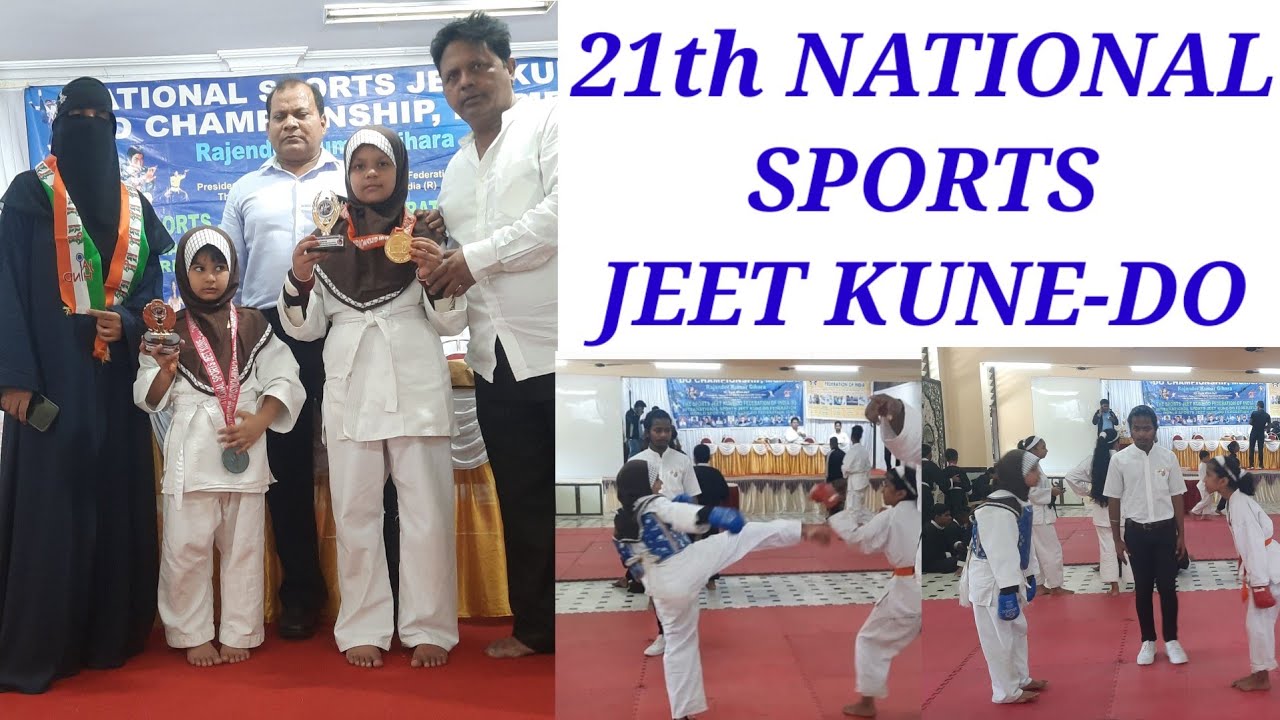 Jannat and Fatima participate in 21st National sports JEET KUNE-DO federation of India#sports#viral