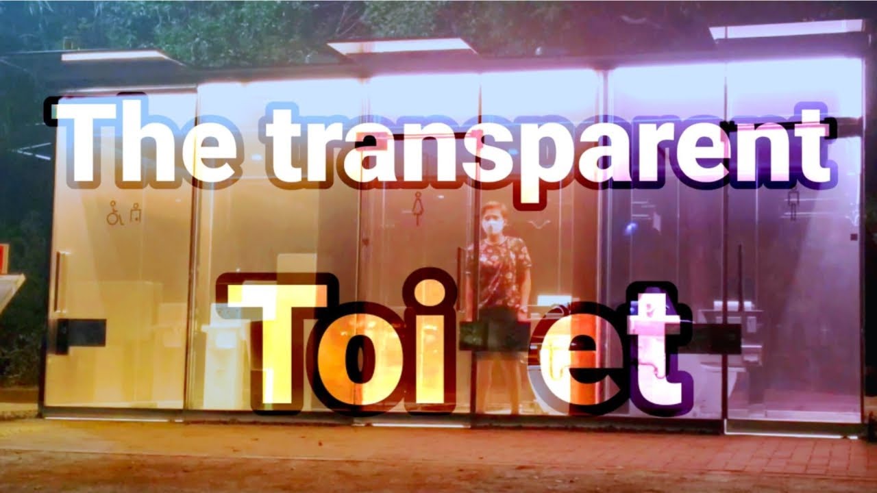 Tokyo's Transparent Public Toilet | Glass walls