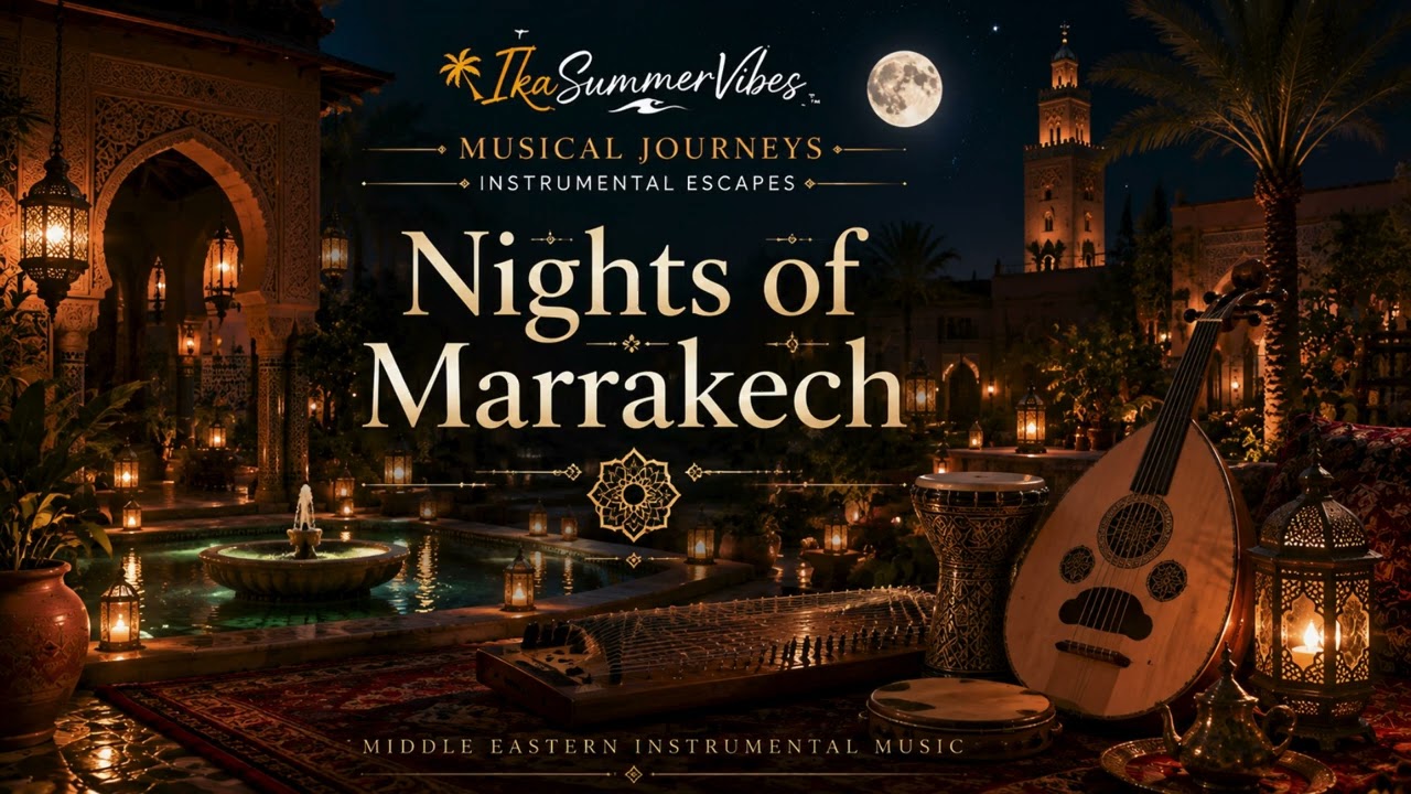 Nights of Marrakech | Mystical Middle Eastern Instrumental 🌙🕌 | IkaSummerVibes